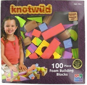 Blocchi da Costruzione in Schiuma KNOTWUD 100 (4 pz.)