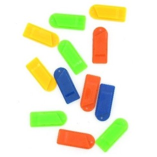 Piccoli fischietti colorati (200 pz.)