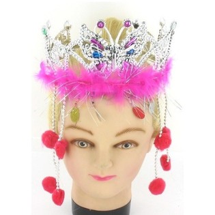 CORONA BLING BLING CON FRANGE (12 pz.)