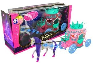 CARROZZA FANTASY CON LUCI E MUSICA