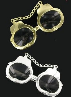 OCCHIALI DA FESTA MANETTE (12 pz.)