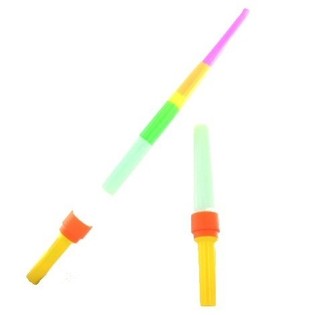 Spada telescopica luminosa lampeggiante (10 pz.)