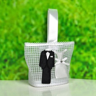 Sacchetti Regalo Matrimonio per Confetti (12 pz.)
