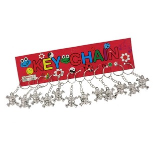 Portachiavi a Forma di Teschio (10 pz.)