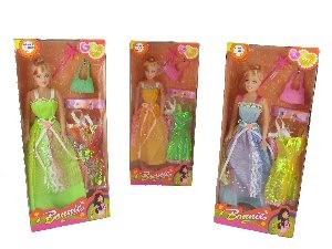 Bambola con accessori (2 pz.)