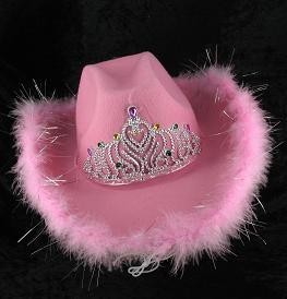 CAPPELLO DA COWBOY - ROSA (6 pz.)