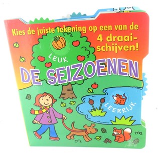 Libro per bambini con ruota girevole - Modello 1 (4 pz.)