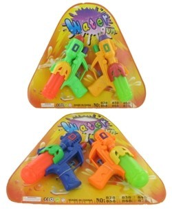 2 Pistole ad acqua su blister (confezione da 6)