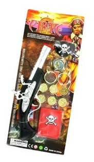 Set da Pirata su Cartoncino - Modello 2 (2 pz.)