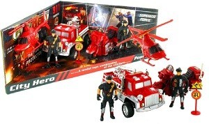 Set Giocattolo Vigili del Fuoco (2 pz.)