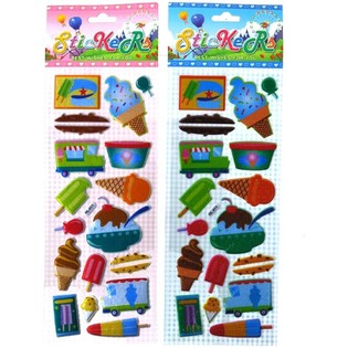 Fogli di Adesivi Gelato (2x20 pz.)