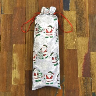 Splendida Borsa Porta Bottiglia di Vino Natalizia (12 pz)