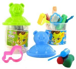 Set di Plastilina - Modello Orso (12 pz.)