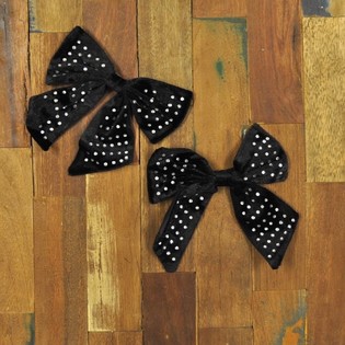Set da 2 Fiocchi Decorativi in Sacchetto (6 pz.)