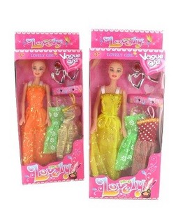 Bambola Fashion My Lovely Girl con Vestiti e Accessori
