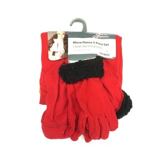 Set in micropile 3 pezzi Rosso
