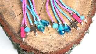 Orecchini stile Ibiza (1 paio) | Bigiotteria all'Ingrosso