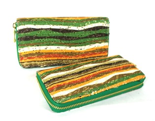 Portafoglio Multicolore Verde (Stile Ibiza) - 1 pz.