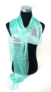 Sciarpa Stile Ibiza Verde Menta (1 pz.)