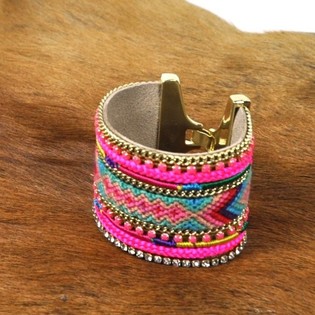 Bracciale di Lusso Fucsia (1 pz)