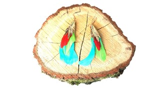 Orecchini Stile Ibiza Colori Misti (1 pz)