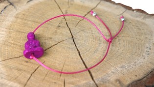 Bracciale Ibiza Buddha Melanzana (1 pz.)