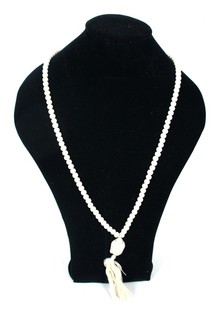 Collana Stile Ibiza Buddha Crema (1 pz)