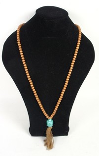 Collana marrone Buddha (1 pz)