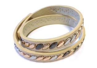 Braccialetto Stile Ibiza Crema (1 pz.)