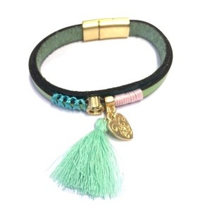 Bracciale di Lusso Cuore Verde (1 pz)
