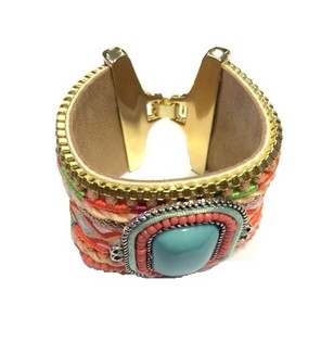 Bracciale Ibiza di Lusso - Rosa (1 pz)