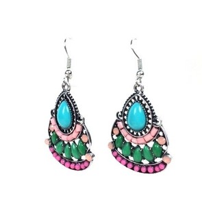 Orecchini Stile Ibiza Multicolor (1 pz.)