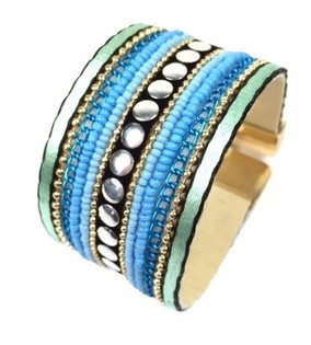 Bracciale Largo di Lusso Stile Ibiza (1 pz)