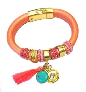 Braccialetto Ibiza Rosa (1 pz)