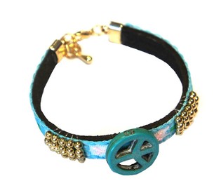 Braccialetto Stile Ibiza Blu (1 pz)