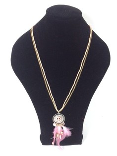 Collana Stile Ibiza Peace Salmone (1 pz)