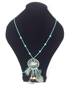 Collana Stile Ibiza Acchiappasogni Menta (1 pz)