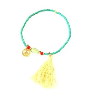 Braccialetto Peace Stile Ibiza (1 pz)