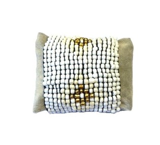 Braccialetto Azteco Bianco (1 pz)