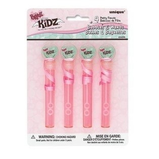 Set bolle di sapone Bratz 4 pezzi su cartoncino (12 pz)