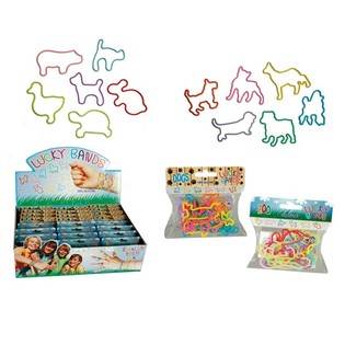 ***PREZZO STRACCIATO*** BRACCIALETTI LUCKY BANDS BAMBINI - ANIMALI (24 pz.)