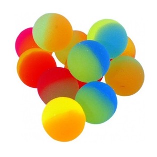 PALLINE RIMBALZANTI IN BARATTOLO - Ø3.8 CM (40 pz)