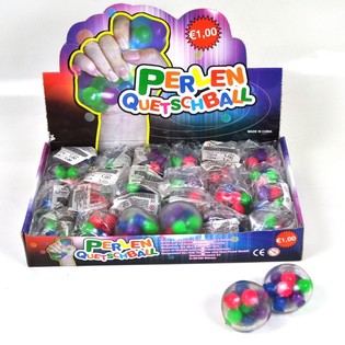 Palline antistress da schiacciare in display (22 pz.)