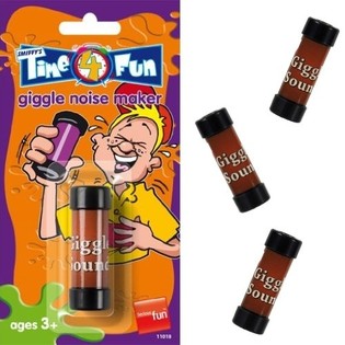 BASTONE SONORO DELLA RISATA SMIFFY'S SU CARD (12 pz.)