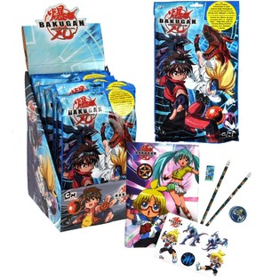 SET REGALO SCUOLA BAKUGAN IN DISPLAY (12 pz.)