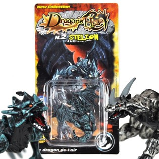 Figurine di Draghi Dragon's Hero su Carta (12 pz.)