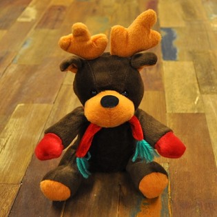 Renna di Natale Rudolf in Peluche 20 cm (7 pz.)