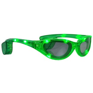 OCCHIALI DA SOLE LED - COLORE: VERDE (12 pz.)