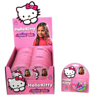 MOLLETTE PER CAPELLI HELLO KITTY FUNNY IN ESPOSITORE (35 pz.)