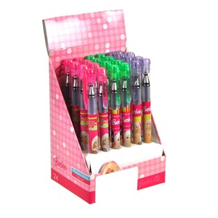 Penne gel Barbie in espositore (24 pz.)
